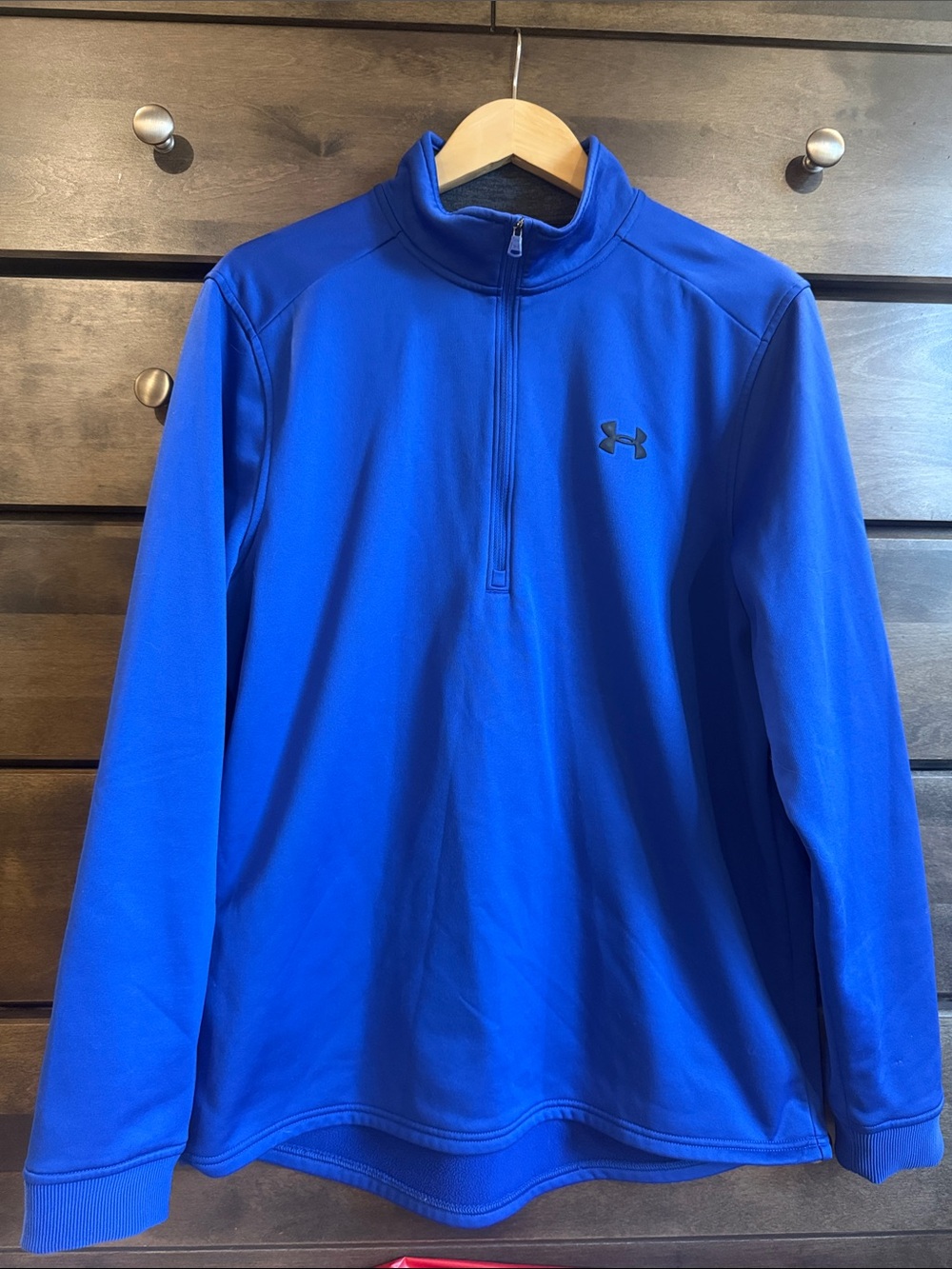 Under Armour Royal Blue Men's Quarter-Zip Performance Jacket
